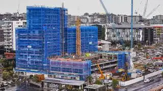 LT McGuinness - 30 Madden, Wynyard Quarter - Auckland, New Zealand - construction time-lapse