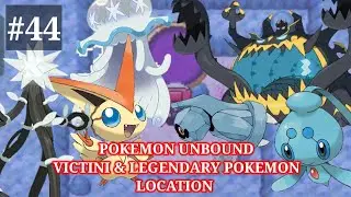 POKEMON UNBOUND WALKTHROUGH | POKEMON METANG & VICTINI | LEGENDARY POKEMON LOCATION