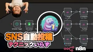 【自動投稿】Blotatoが最強SNS自動化ツールです【n8n】