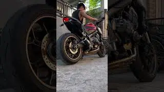 Honda CB650R sound check 🔥 #honda #cb650r #shorts #shortsvideo