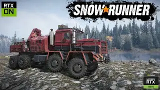 SnowRunner &ndash; Plad 450 Conquers Threatening Accident Mission | Fuel Cargo Recovery & Delivery