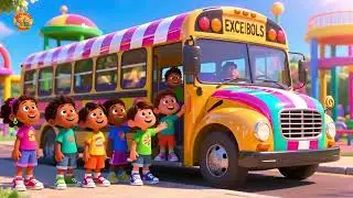 Playtime in Candy Park 🍬🎠 Fun Kids Song | Play and Learn in the Sweetest Park