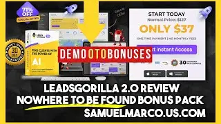 LeadsGorilla Review (Version 2.0) - Leads Gorilla 2.0 Review, LeadsGorilla Demo + OTO + Bonus