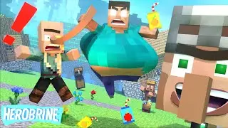 ЛЕЧЕННЫЙ ГЕРОБРИН | Веселая героиневая жизнь | Minecraft Анимация