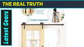 Комплект раздвижных дверей ZEKOO Bypass Barn Door Kit: ВОЛШЕБСТВО компактных раздвижных дверей!