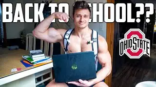 FIRST DAY OF CLASS ONLINE @ OHIO STATE | Home Gym Bench PRs Going Crazy