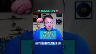 Driving in the U.S. Virgin Islands? WATCH THIS FIRST 🇻🇮 #travel #islandhopping #shorts