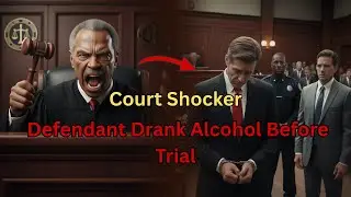 Court Shocker: Defendant Drank Alcohol Before Trial