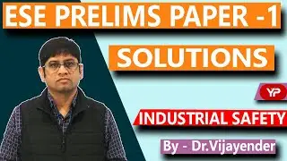 ESE 2020 Prelims Paper-I Solutions-safety