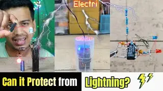 Testing Lightning Protection circuit.  ⛈️