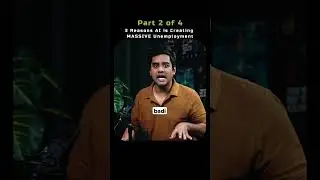 Part 2 of 4 - 3 Reasons AI is Creating MASSIVE Unemployment | TCS, Amazon, Microsoft Layoffs #shorts