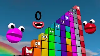 Numberblocks Step Squad Zero 1 ~ 100 Numberblocks Learn to Count Number Patterns
