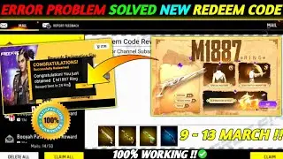 FREE FIRE REDEEM CODE TODAY 8 MARCH REDEEM CODE FREE FIRE | FF REDEEM CODE TODAY 8 MARCH
