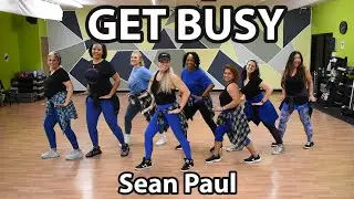 GET BUSY- Sean Paul - Zumba Hip Hop Dance Choreography- Cardio Dance Workout (Choreo by Susan)