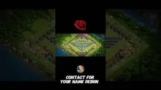 coc base art // funny base// name base // showcase base// clash of clan #coc #th17