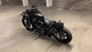 Harley-Davidson Nightster Sportster Wire Tuck, Coil Relocation & Tank Lift