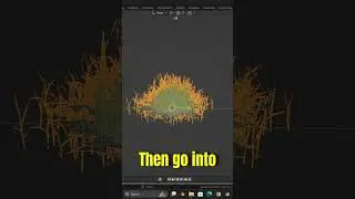 Realistic Grass Animation in Blender: Complete in Under a Minute!  #Blender3D #BlenderTutorial #CGI