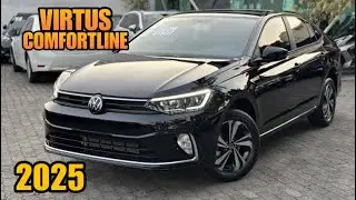 Virtus Comfortline 2025 - novo carro do Uber black✅
