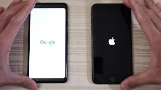 Google Pixel 2 XL vs iPhone 8 Plus - Speed Test! (4K)