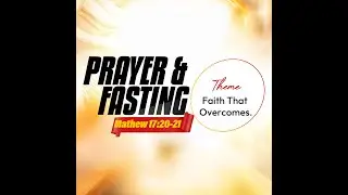Pastor Rachabatsotlhe - Prayer and Annual Theme Launch - Faith that Overcomes