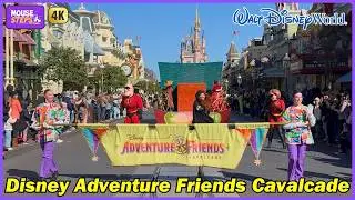 Disney Adventure Friends Cavalcade 2026 at Magic Kingdom with Freezing Weather Modifications