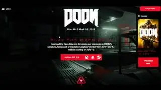 DOOM open beta - April 15-17
