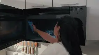 Haier Over-the-Range Microwave with Steam Clean Control