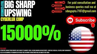 CYBERLUX CORP BIG SHARP UPSWING | CYBL STOCK NEWS