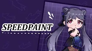 💜 KEQING SPEEDPAINT 💜