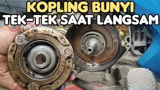 Penyebab revo bunyi kletek-kletek dibagian kopling saat langsam..
