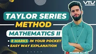 Taylor's series method||Engineering mathematics II
