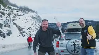 4th day of the Carbage Run Winter Edition Balkan: from Sarajevo to Zagreb!