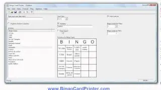 Bastille Day Bingo Cards Creator - How to create bingo cards for July 14