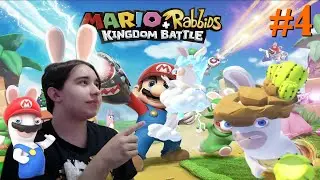 Mini jefes elementales y Rabbid Mario | Mario+Rabbids Kingdom Battle #4
