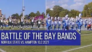 Battle of the Bay Bands (Norfolk St. vs. HamptonU) - Halftime 10.2.2021