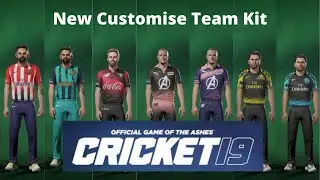 Custom Team Kit Cricket 19