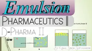 Emulsions | Biphasic liquid dosage form| Identification test for emulsions| Pharmaceutics II| part-1