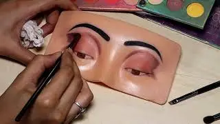 Butterfly Dummy Eye Makeup Tutorial | Online Free Beautician Course | #viralvideo #youtube #video