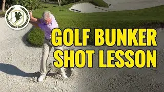 GOLF BUNKER SHOT TIPS - HOW TO SWING THROUGH THE SHOT