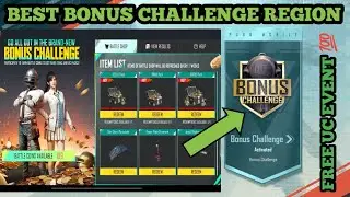 How To Get Bonus Challenge Region Pubg In 2025 | Best Popularity Or Event Region Pubg In 2025