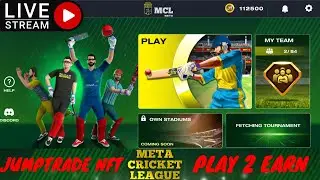 Meta Cricket League - Grand Slam 10 | Jumptrade NFT | LIVE