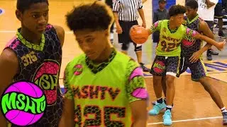 Mikey Williams vs Elijah Fisher - #1 8th Graders Head to Head at MSHTV Camp