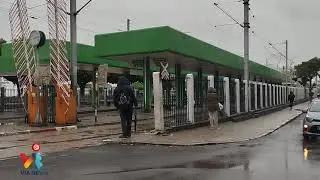 بعد توقف النقل ونزول أمطار غزيرة: هكا ولات ساحة برشلونة اليوم في تونس العاصمة