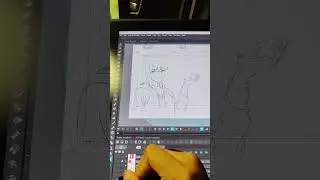 Testing Opentoonz🔥 #art #anime #drawing