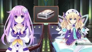 Megadimension Neptunia VIIR Uzume Tennouboshi vs Kurome Ankobuboshi