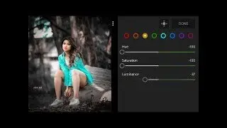 Lightroom Snapseed urban Black tone photo editing || Free Lightroom preset download