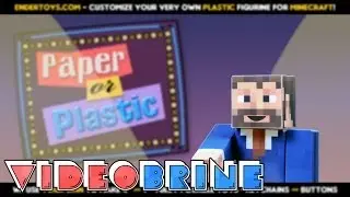 EnderToys - Custom Plastic Minecraft Toys [Paper or Plastic - Episode.01]: 