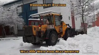 Viherpalvelut Hyv&ouml;nen Wile 655c + Stark Relax Snowplow | Viherpalvelut Hyv&ouml;nen Wille 655c T&ouml;iss&auml;
