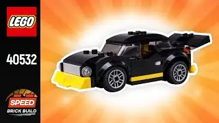 LEGO Rally Car MOC (40532)[126 pcs] Alternate Build for Vintage Taxi | Building Instructions | SBB