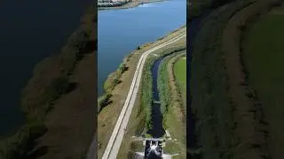 Zalew w Jutrosinie i rzeka Orla #dronevideo
